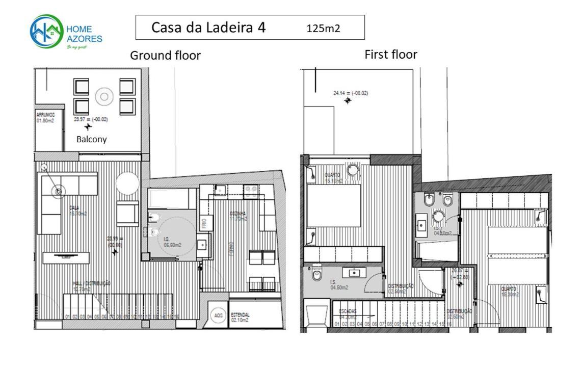 Home Azores - Casas Da Ladeira 蓬塔德尔加达 外观 照片